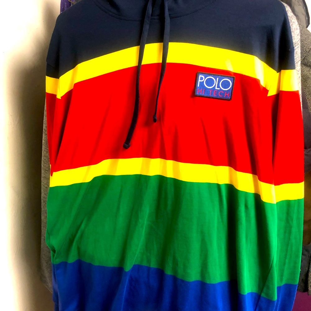 Polo hi-tech hoodie
